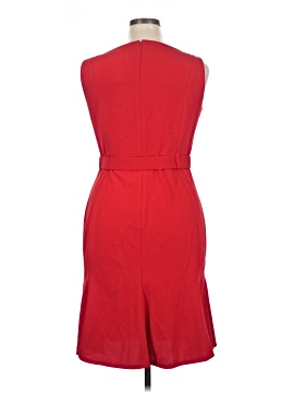 strapless open back dress Embellished Off-Shoulder Mini Dress in Crimson Red - 8