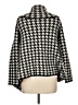 Ellen Tracy Houndstooth Silver Cardigan Size M - photo 2