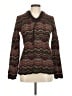 Royal Robbins Chevron-herringbone Brown Pullover Sweater Size M - photo 1