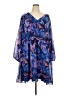 Alexia Admor 100% Polyester Paisley Blue Cocktail Dress Size 5X - photo 1