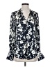 Joie 100% Polyester Blue Long Sleeve Blouse Size S - photo 1