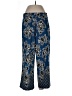 Assorted Brands Paisley Blue Casual Pants Size L - photo 1