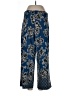 Assorted Brands Paisley Blue Casual Pants Size L - photo 2