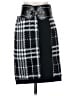 Venus Houndstooth Black Casual Skirt Size XS - photo 1