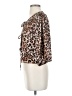 VICI 100% Polyester Animal Print Brown 3/4 Sleeve Blouse Size S - photo 5
