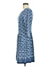 Max Studio Print Blue Casual Dress Size M - photo 5
