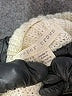Paper Crown Color Block Ivory Turtleneck Sweater Size S - photo 7