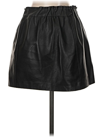 Wyatt Faux Leather Skirt (view 2)