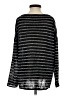 Garnet Hill 100% Linen Stripes Black Pullover Sweater Size S - photo 2