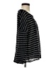 Garnet Hill 100% Linen Stripes Black Pullover Sweater Size S - photo 4