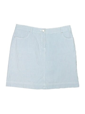 Karen Scott Denim Skirt (view 1)