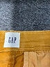 Gap Solid Orange Yellow Khaki Shorts Size 8 - photo 3