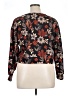 Emery Rose Floral Brown Long Sleeve Blouse Size 0X - photo 2