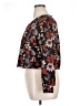 Emery Rose Floral Brown Long Sleeve Blouse Size 0X - photo 5