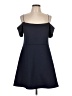 ASOS Solid Blue Casual Dress Size 12 - photo 1