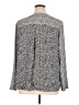 Chico's 100% Polyester Silver Long Sleeve Blouse Size XL (3) - photo 2