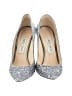 Jimmy Choo Silver Heels Size EU 39 - photo 2