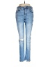 Zara Hearts Blue Jeans Size 8 - photo 1
