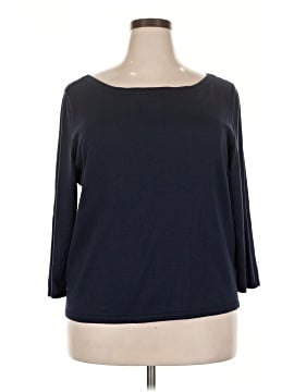 Lauren By Ralph Lauren Silk Pullover Sweater