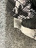 Zelos 100% Polyester Print Silver Shorts Size L - photo 4
