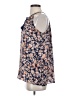 Lucy & Laurel 100% Polyester Blue Sleeveless Blouse Size S - photo 5