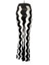 Unbranded Chevron-herringbone Black Leggings Size L - photo 2