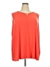 Catherines Orange Sleeveless Blouse Size 3X (26/28W) - photo 1