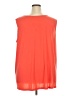 Catherines Orange Sleeveless Blouse Size 3X (26/28W) - photo 2