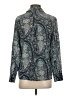 J.Crew 100% Silk Paisley Teal Long Sleeve Silk Top Size XS - photo 2