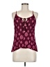 LUQ Burgundy Sleeveless Blouse Size S - photo 1