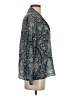 J.Crew 100% Silk Paisley Teal Long Sleeve Silk Top Size XS - photo 4