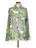 ASOS Design Paisley Green Long Sleeve Blouse Size 10 - photo 1