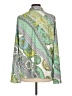 ASOS Design Paisley Green Long Sleeve Blouse Size 10 - photo 2