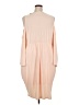Venus Solid Tan Cocktail Dress Size 3X - photo 2