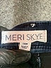Meri Skye Solid Blue Jeans Size 16 - photo 4