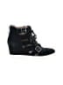 Linea Paolo Black Wedges Size 10 1/2 - photo 1