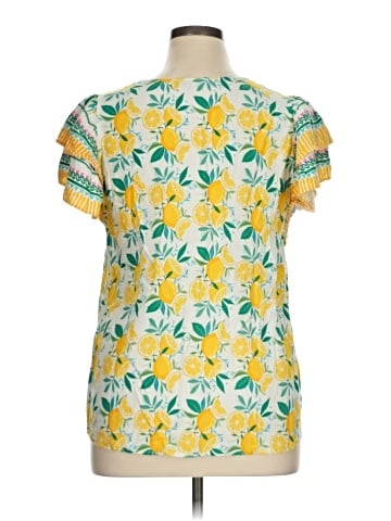 C&C California Short Sleeve Blouse (view 2)