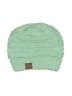 C.C Exclusives 100% Acrylic Green Teal Beanie Size S - photo 1