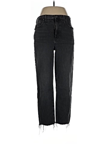 Madewell Tall Balloon Jeans in Biscayne Wash: Raw-Hem Edition (view 1)