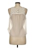 Chloe K 100% Polyester Ivory Sleeveless Blouse Size M - photo 2