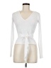 Zara Ivory Long Sleeve Top Size S - photo 1
