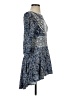 Amma Paisley Blue Cocktail Dress Size S - photo 4
