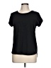 Max Studio Black Short Sleeve Top Size L - photo 1