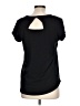 Max Studio Black Short Sleeve Top Size L - photo 2