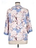 Flora Nikrooz Floral Blue 3/4 Sleeve Blouse Size XL - photo 2