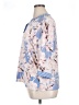 Flora Nikrooz Floral Blue 3/4 Sleeve Blouse Size XL - photo 5