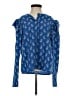 People Tree 100% Lyocell Blue Long Sleeve Blouse Size 4 - photo 1