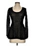 Catherine Malandrino Black Long Sleeve Top Size S - photo 1