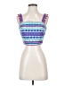 Saylor Blue Sleeveless Top Size S - photo 1