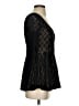 Catherine Malandrino Black Long Sleeve Top Size S - photo 4